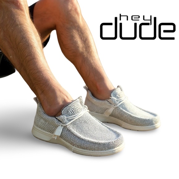 NWOT -  HEY DUDE Men's Wally loafers  - SZ 10 - Picture 1 of 17